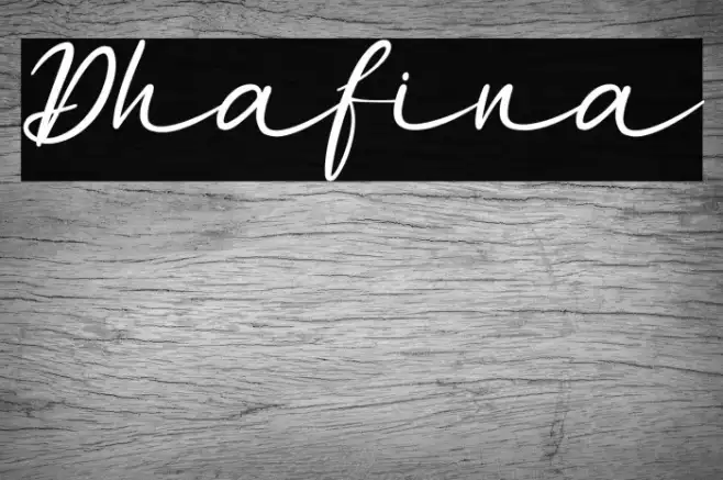 Dhafina Example 1