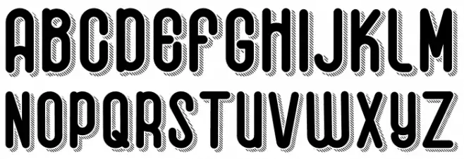 Dhagienol Sans Schriftart Groß