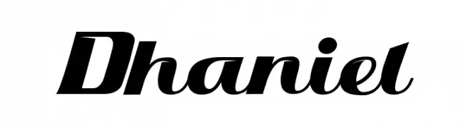 Dhaniel  Frei Schriftart Herunterladen