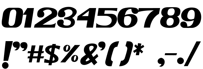 Dhaniel Font OTHER CHARS