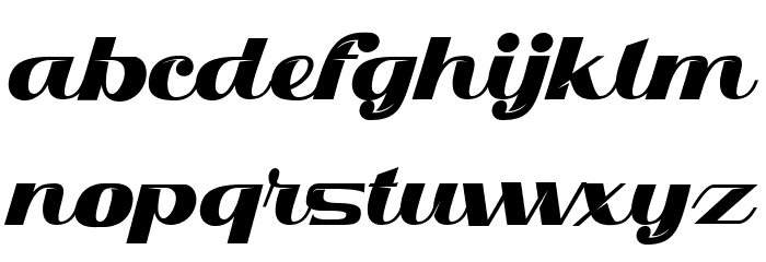Dhaniel Font LOWERCASE
