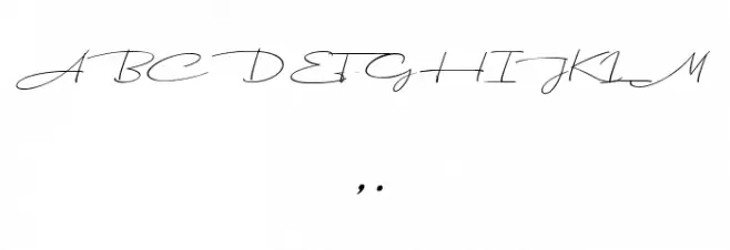 Dhanikans Signature Italic Italic Font OTHER CHARS