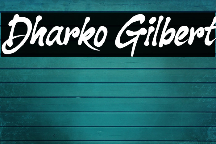 Dharko Gilbert Example 1