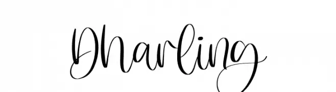 Dharling  تنزيل الخطوط