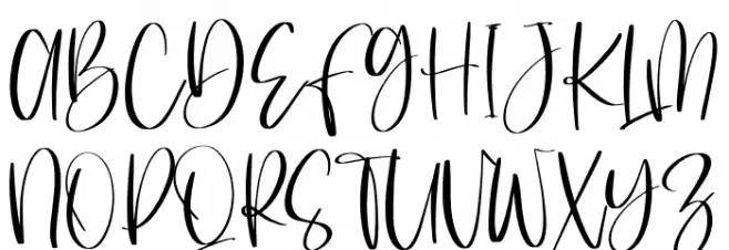 Dharling Schriftart Groß