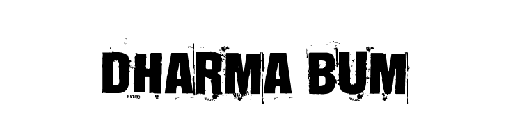 Dharma Bum  baixar fontes gratis