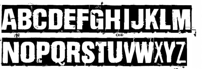 Dharma Punk 2 Шрифта ВЕРХНИЙ