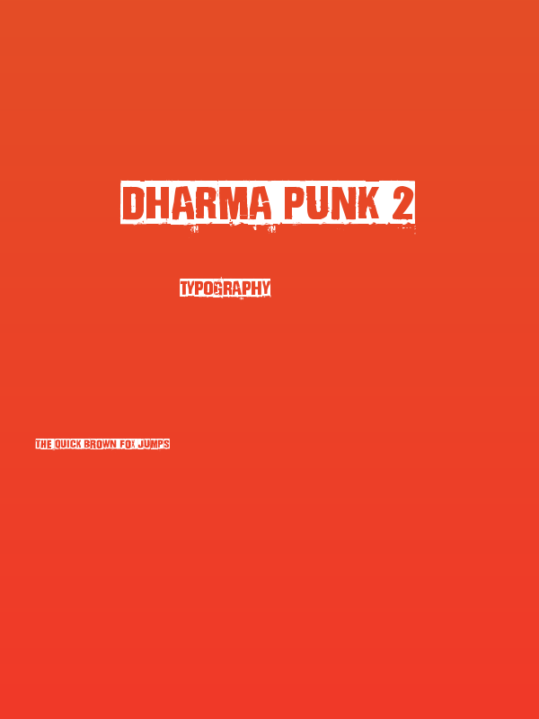 Dharma Punk 2 Poster