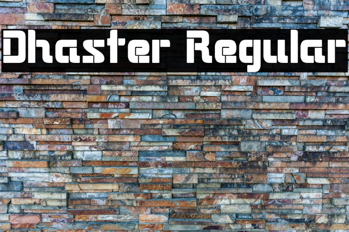 Dhaster Regular Example 2