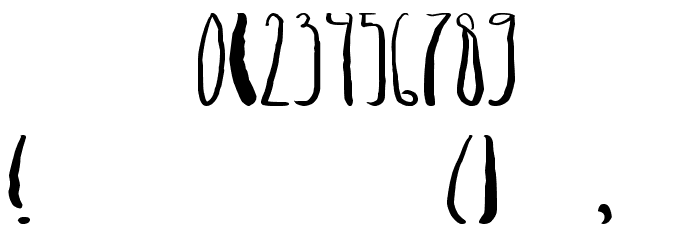 Dhe long zim Font OTHER CHARS