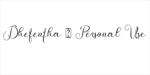 Dhefentha - Personal Use Logo