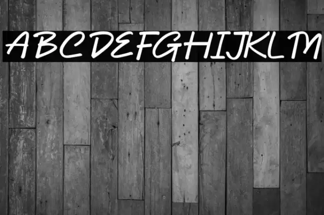 Dhel Fyn Italic Шрифта examples