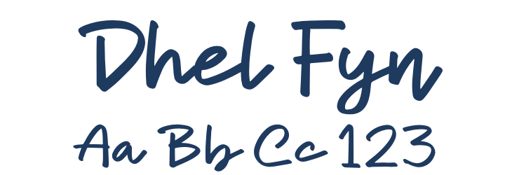 Dhel Fyn Font Preview