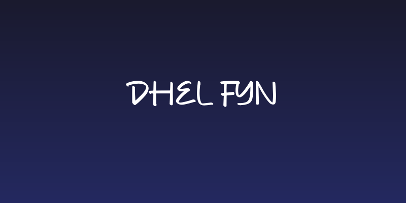 Dhel Fyn Social Header