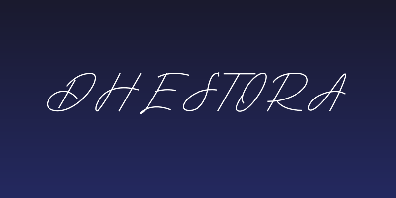 Dhestora Social Header