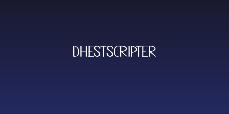 Dhestscripter Social Header