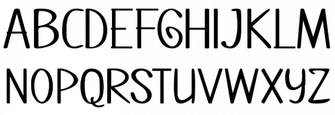 Dhestscripter Schriftart Groß