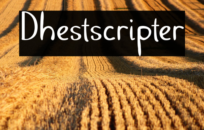 Dhestscripter Example 2