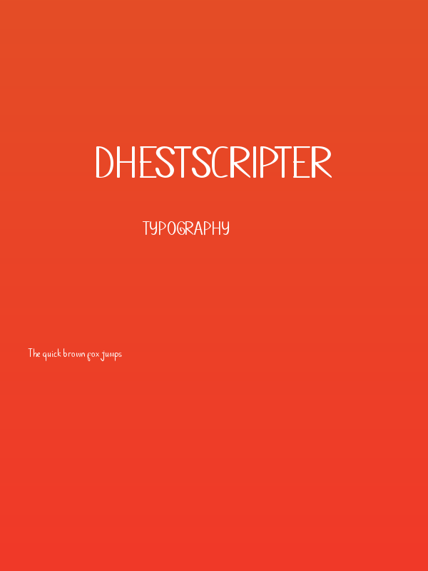 Dhestscripter Poster