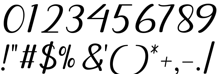 Dhitha Font OTHER CHARS