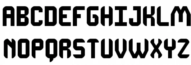 DhonJako St Шрифта ВЕРХНИЙ