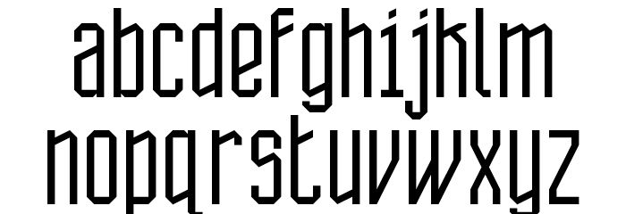Dhuwur Loro Regular Font LOWERCASE