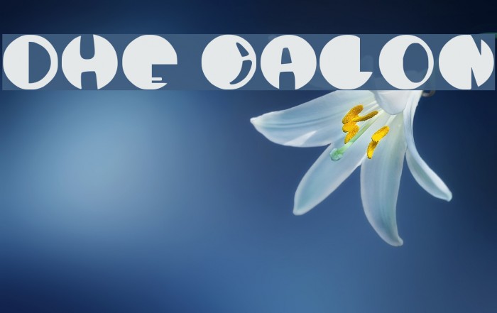 dhe balon Font examples