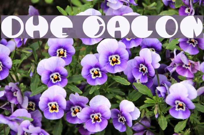 dhe balon Font examples