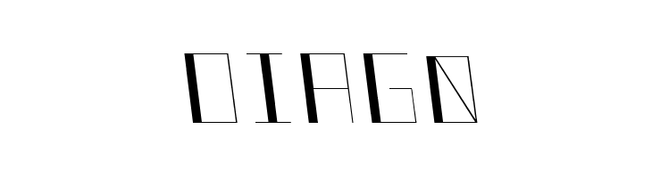 DIAG0  baixar fontes gratis