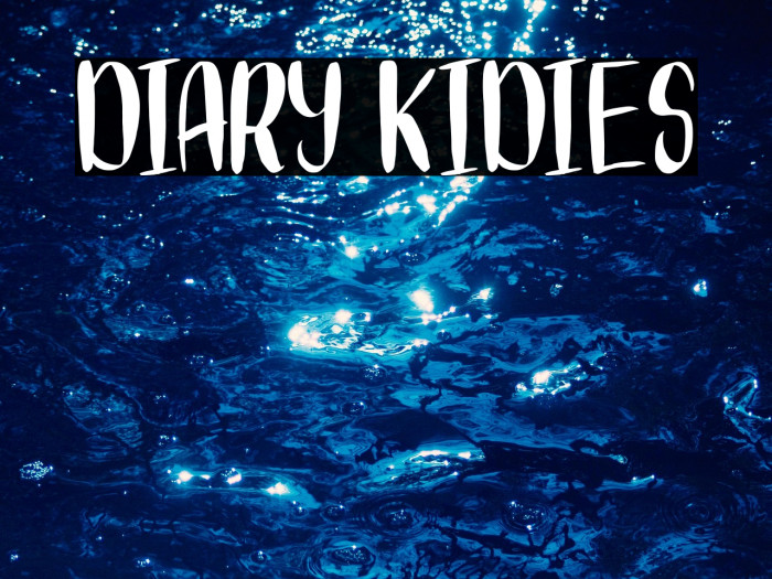 DIARY KIDIES Example 1