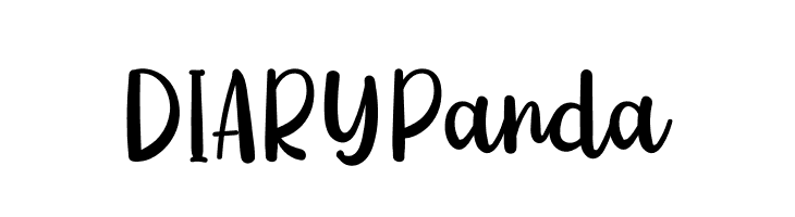 DIARY Panda  Frei Schriftart Herunterladen