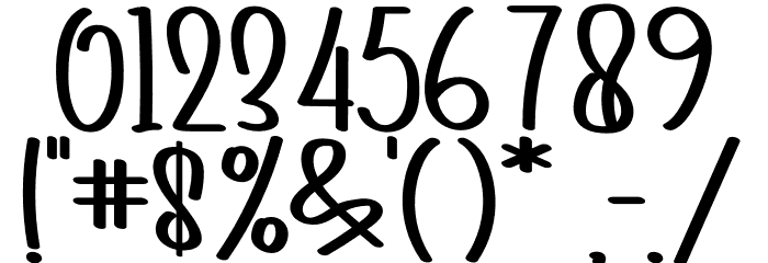 DIARY RABBIT Font OTHER CHARS