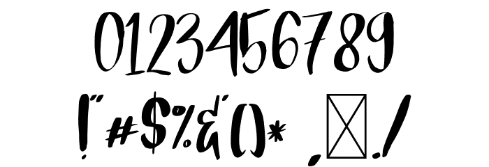 DIARYKIDIESRegular Font OTHER CHARS