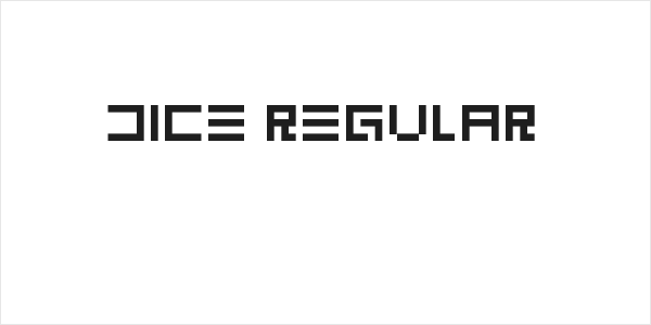 DICE Regular Logo