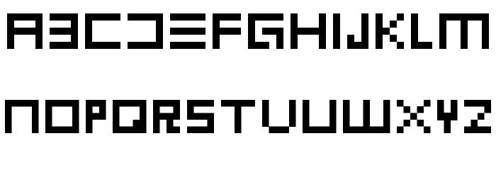 DICE Regular Font LOWERCASE