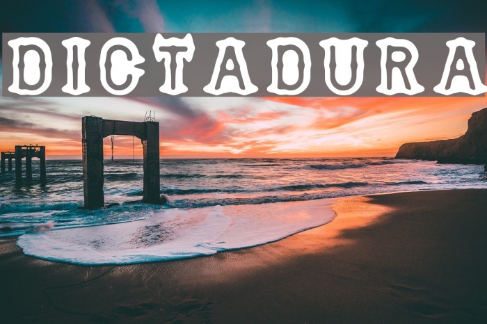 DICTADURA Example 3