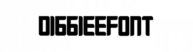 DIGGIEE FONT  免费字体下载