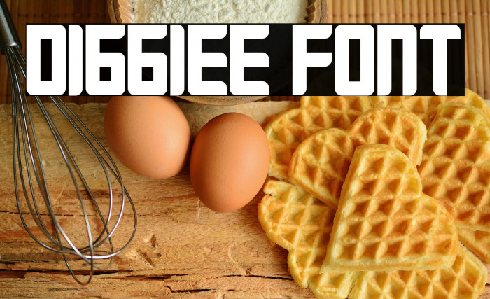 DIGGIEE FONT Example 3