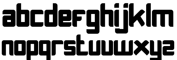 DIGGIEE FONT Font LOWERCASE