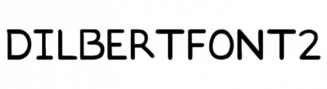 DILBERTFONT2  नि: शुल्क फ़ॉन्ट्स डाउनलोड