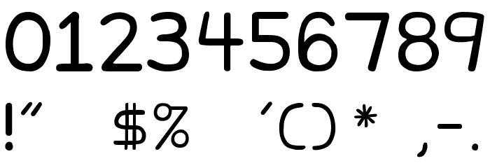 DILBERTFONT2 Font OTHER CHARS