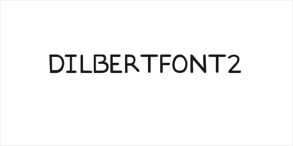 DILBERTFONT2 Logo