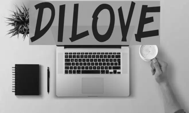 DILOVE Font examples