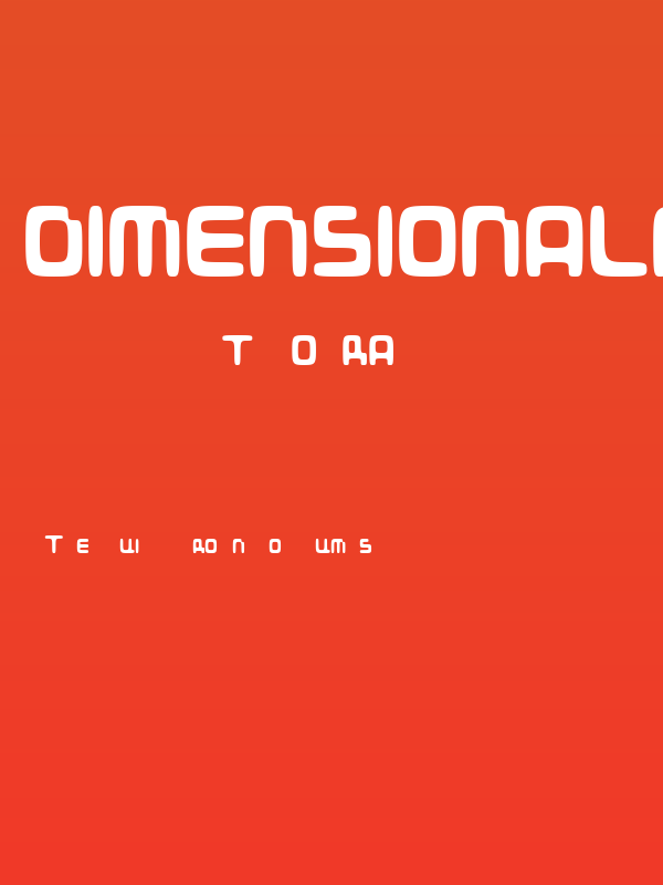 DIMENSIONALMULTIVERSE Poster