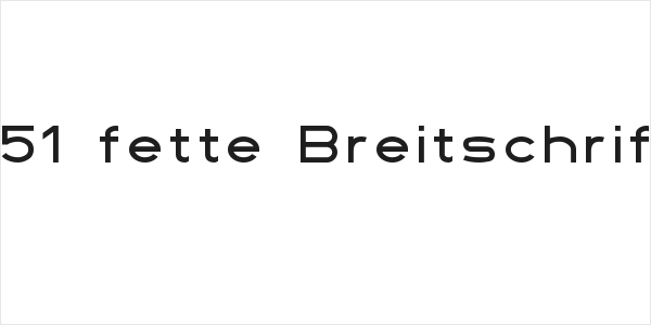 DIN 1451 fette Breitschrift 1936 Logo