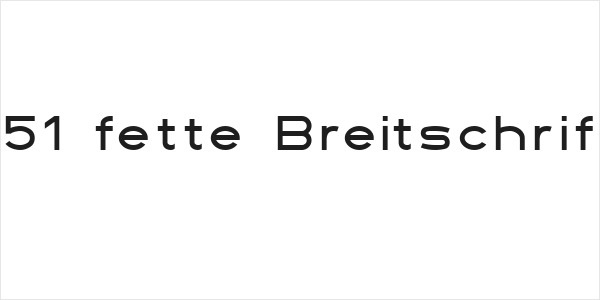 DIN 1451 fette Breitschrift 1936 Logo