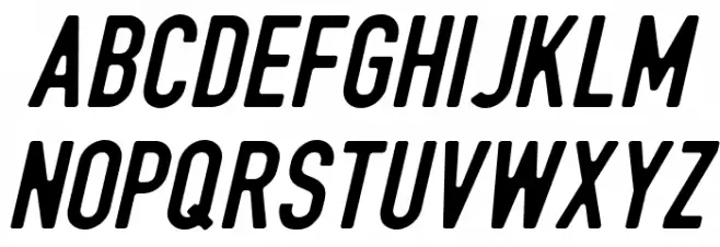 DIN Rundschrift EngKursiv Шрифта ВЕРХНИЙ