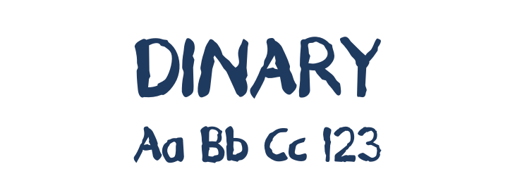 DINARY Font Preview