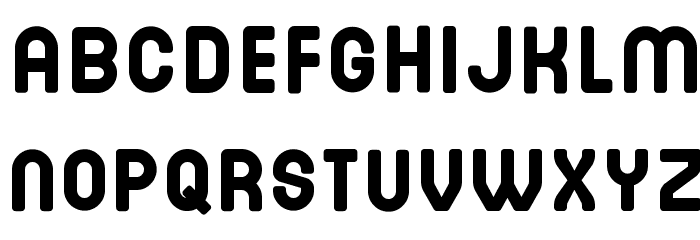 DINASTI-Bold Font LOWERCASE