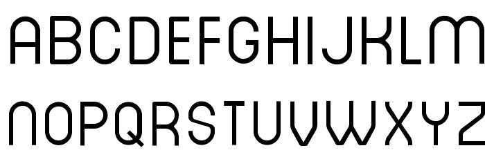 DINASTI-Regular Font LOWERCASE